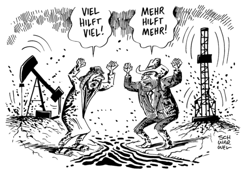 OPEC contra US Frackingindustrie