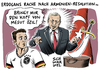 Cartoon: Erdogan wütend (small) by Schwarwel tagged erdogan,türkei,wütend,wütender,präsident,armenien,resolution,absurde,forderungen,deutsche,abgeordnete,karikatur,schwarwel
