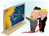 Cartoon: The target !!! (small) by Shahid Atiq tagged afghanistan,balkh,helmand,kabul,london,nangarhar,attack