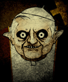 Cartoon: Pope (small) by Hentamten tagged pope,ratzinger
