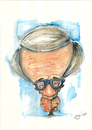 Cartoon: Woody Allen (small) by dimaz_restivo tagged woody,allen,film,movie,dimaz,restivo