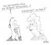 Cartoon: Mut zur Lücke.. (small) by Christian BOB Born tagged leere,hirn,speicher