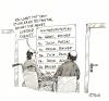 Cartoon: warten... (small) by Christian BOB Born tagged glaube,hintern,dienst,macht