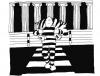 Cartoon: Streifen (small) by hollers tagged sträfling,zebra,zebrastreifen