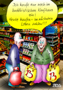Cartoon: Buddhistisches Kaufhaus (small) by besscartoon tagged supermarkt,kaufhaus,einkaufen,buddhismus,religion,armut,bess,besscartoon