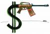 Cartoon: Freiheit des Geldes (small) by besscartoon tagged dollar,gewalt,gewehr,geld,macht,bess,besscartoon