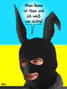 Cartoon: Frohes Fest (small) by besscartoon tagged russland,ukraine,ostern,eier,osterhase,aufstand,krieg,anexion,konflikt,besetzung,aktivisten,ostukraine,politik,gewalt,terror,bedrohung,hase,putin,unwissenheit,bess,besscartoon