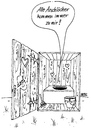 Cartoon: Immer ich (small) by besscartoon tagged wc,toilette,arschlöcher,bess,besscartoon