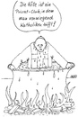 Cartoon: Privat-Club (small) by besscartoon tagged kirche,religion,katholisch,pfarrer,hölle,papst,club,vatikan,bess,besscartoon