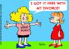 Cartoon: NEVER AGAIN DIVORCE (small) by rmay tagged never,again,divorce