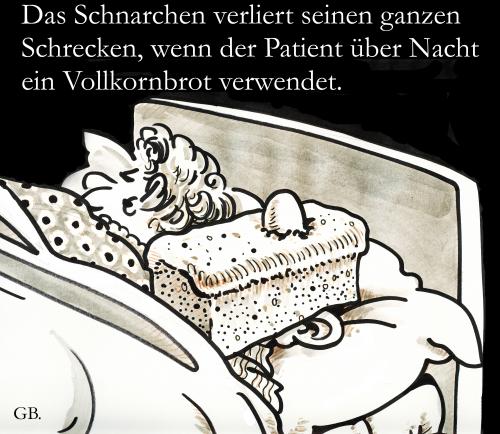 Cartoon: ... (medium) by GB tagged ehekrise,apnoe,schnarchen,hausmittel,frau,mann,ehe,medizin,schlaf,schlaf,medizin,ehe,gesichtsmaske,ehepaar,ehebett,mann,frau,hausmittel,paar,beziehung,schnarchen,schlafen,bett,patient,vollkornbrot,rezept,brot,tip,geheimtipp,matratze,rachen,nasen,nasescheidewand,sex,nachthemd,beziehungskrise,ratzen,sägen,röcheln,schlaflabor,schlaflosigkeit,scheidungsgrund,lebensmittel,hilfsmittel,einfallsreichtum,wissenschaft,nachtruhe,schlafstörung,antischnarchweste