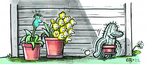 Cartoon: ... (medium) by GB tagged rollstuhl,kaktus,sun,sonne,sommer,behindert,behinderung,schatten,pflanzen,plants,pflanzen,sommer,sonne,kaktus,rollstuhl,blumen,schlau,beweglich,garten,handicap,mobilität,paralympics,einschränkung,höchstleistung,einfallsreichtum,erfolg,beweglichkeit,beispiel,überzeugung,behindert,behinderung,leistung,ausweg,alternative,lösungsweg,schatten,schattenseiten,behindertensport,behindertensportler,ausgrenzung,integration,weltspiele,sonnenseite,unterstützung,vorbild,leitbild,idee,ehrgeiz,traum,utopie,wunschbild,wunschtraum