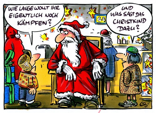 Cartoon: Christmas (medium) by GB tagged children,kinder,christkind,weihnachtsmann,nikolaus,mas,christmas,weihnacht,weihnacht,weihnachten,weihnachtsmann,christkind,kinder,nikolaus