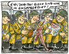 Cartoon: Kuschelkrieg (small) by GB tagged von,der,leyen,bundeswehr,häkeln,krieg,partner,teilzeit