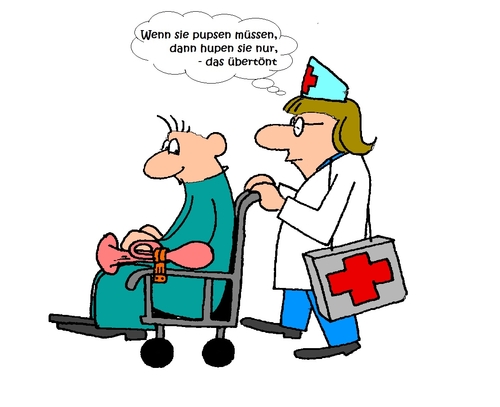 Cartoon: Pflegestufe (medium) by Retlaw tagged benehmen