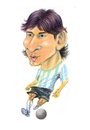 Cartoon: Messi (small) by guillelorentzen tagged messi,cartoon