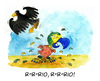 Cartoon: Germany vs Brazil (small) by Mario Schuster tagged karikatur,cartoon,mario,schuster,fussball,wm,brasilien,brazil,germany,deutschland