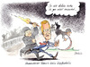 Cartoon: Unerwarteter Besuch beim Zapfens (small) by Mario Schuster tagged karikatur,cartoon,mario,schuster,wulff,präsident,deutschland