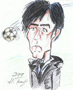 Cartoon: Jogi Löw (small) by DeviantDoodles tagged caricature,football,soccer,world,cup,sports