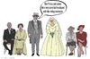 Cartoon: Royal Wedding (small) by thalasso tagged royal,wedding,kate,william