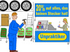 Cartoon: Unpraktiker (small) by thalasso tagged pleite,insolvenz,stecker,zwanzig,prozent,alles,baumarkt,billig