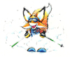 Cartoon: Sammie Powder (small) by karlwimer tagged ski,fox,powder,charity