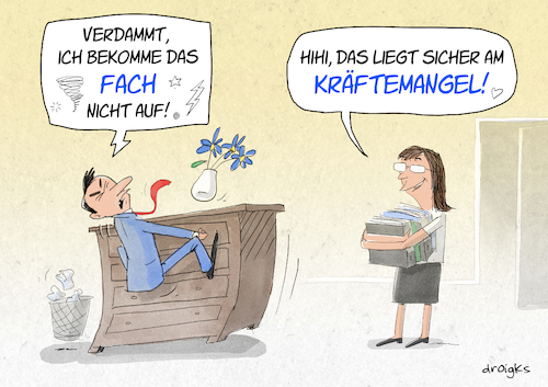 Cartoon: Fachkräftemangel (medium) by droigks tagged cartoon,comic,fachkraeftemangel,arbeitsmarkt,qualifikationen,droigks,demografie,ausbildung,migration,attraktivitaet,arbeitgeber,fachkraeftebedarf,branchenengpass,weiterbildung,fachkraeftegewinnung,wettbewerbsfaehigkeit,cartoon,comic,fachkraeftemangel,arbeitsmarkt,qualifikationen,droigks,demografie,ausbildung,migration,attraktivitaet,arbeitgeber,fachkraeftebedarf,branchenengpass,weiterbildung,fachkraeftegewinnung,wettbewerbsfaehigkeit