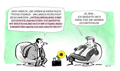 Cartoon: Habeck (medium) by droigks tagged habeck,vaterland,vaterlandsliebe,grünes,auffangbecken,grüne,vizekanzler,volksvertreter,deutschland,droigks,politik,spitzenpolitik,wirtschaft,klimaschutz,habeck,vaterland,vaterlandsliebe,grünes,auffangbecken,grüne,vizekanzler,volksvertreter,deutschland,droigks,politik,spitzenpolitik,wirtschaft,klimaschutz