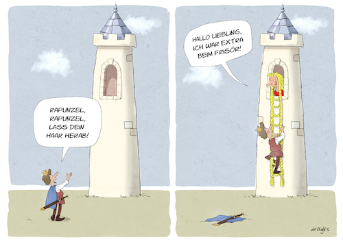 Cartoon: Rapunzel (medium) by droigks tagged turm,haare,märchen,zopf,prinz,hexe,zauberin,klettern,märchenwald,brüder,grimm,haarstyling,gefangenschaft,rpunzel,haarpracht,prinzessin,tränen,freiheit,dornen,salat,garten,droigks,gesang,sehnsucht,turm,haare,märchen,zopf,prinz,hexe,zauberin,klettern,märchenwald,brüder,grimm,haarstyling,gefangenschaft,rpunzel,haarpracht,prinzessin,tränen,freiheit,dornen,salat,garten,droigks,gesang,sehnsucht