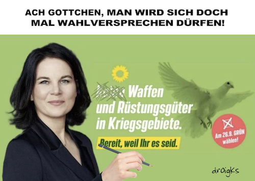 Cartoon: Wählertäuschung (medium) by droigks tagged täuschung,lüge,wahlversprechen,wahl,stimmabgabe,wähler,irreführung,versprechen,stimmenfang,unlauter,grüne,partei,zusage,politik,misstrauen,vertrauen,glaubwürdigkeit,verarschen,geringschätzen,missachtung,wählerwille,täuschung,lüge,wahlversprechen,wahl,stimmabgabe,wähler,irreführung,versprechen,stimmenfang,unlauter,grüne,partei,zusage,politik,misstrauen,vertrauen,glaubwürdigkeit,verarschen,geringschätzen,missachtung,wählerwille