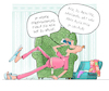 Cartoon: Ferienwohnung (small) by droigks tagged fewo,ferienwohnung,ferien,urlaub,unterkunft,appartement,pension,erholung
