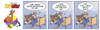 Cartoon: KenGuru Verdachtsmoment (small) by droigks tagged einschlafen,gute,nacht,geschichte,droigks,känguru,skurrilität,sonderbar,alkohol,besoffen,blau,verdacht,verdächtigen,unkonventionell,posse