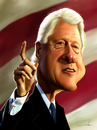 Cartoon: bill Clinton (small) by jabir tagged bill,clinton