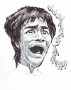Cartoon: Bruce Lee (small) by wwoeart tagged bruce,lee