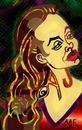 Cartoon: Jolly Angie (small) by Tzod Earf tagged caricature angelina jolie