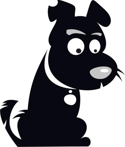 Cartoon: Black Dog 02 (medium) by Miaaudote tagged adocao,adote,lata,vira,cachorro,cao,pet,brasil,tocantins,palmas,miaaudote,puppy,street,dog,animals