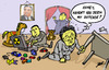 Cartoon: New boss (small) by Ballner tagged kim jong il north korea