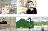 Cartoon: robert louis stevenson (small) by marco petrella tagged writers