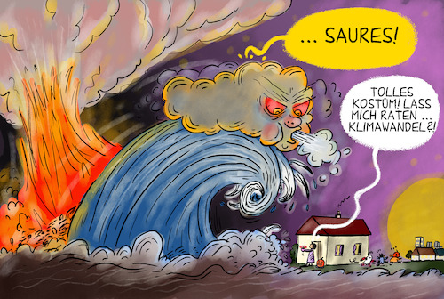 Cartoon: Happy Halloween (medium) by leopold maurer tagged klimawandel,katastrophen,wetter,erwärmung,meeresspiegel,sturm,hurrikan,überflutung,trockenheit,hitze,waldbrand,erderwärmung,menschengemacht,co2,halloween,kostüm,horror,angst,schrecken,leopold,maurer,cartoon,karikatu,klimawandel,katastrophen,wetter,erwärmung,meeresspiegel,sturm,hurrikan,überflutung,trockenheit,hitze,waldbrand,erderwärmung,menschengemacht,co2,halloween,kostüm,horror,angst,schrecken,leopold,maurer,cartoon,karikatu