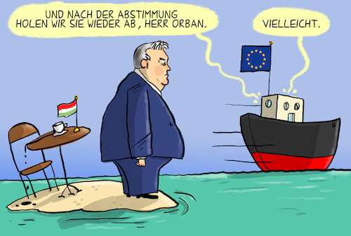 Cartoon: Kaffeepause für Orban (medium) by leopold maurer tagged eu,abstimmung,beratung,treffen,brüssel,orban,kaffeepause,abwesend,nationalfeiertag,putin,nähe,ungarn,sanktionen,ukraine,krieg,leopold,maurer,cartoon,karikatur,eu,abstimmung,beratung,treffen,brüssel,orban,kaffeepause,abwesend,nationalfeiertag,putin,nähe,ungarn,sanktionen,ukraine,krieg,leopold,maurer,cartoon,karikatur