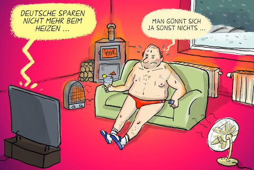 Nicht sparen beim Heizen Nicht sparen beim Heizen