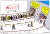 Cartoon: frankfurter buchmesse (small) by leopold maurer tagged frankfurter,buchmesse,leser,autoren,bücher,verlag,messe,halle,buch