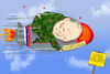 Cartoon: Sturmvogel (small) by leopold maurer tagged putin,russland,test,atomrakete,unbesiegbar,sturmvogel,vogelgrippe,langstrecken,flugkörper,waffe,leopold,maurer,cartoon,karikatur