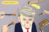 Cartoon: Trumps Mugshot (small) by leopold maurer tagged trump,usa,präsident,kandidat,polizeifoto,mugshot