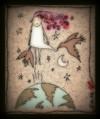 Cartoon: space blog (small) by Mineds tagged space,bird,fly,word