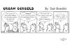 Cartoon: Urban gerbils. Letter 2 Santa (small) by Danno tagged christmas,santa,humor,funny,comic,strip