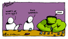 Cartoon: HULK happy hour (small) by ericHews tagged hulk,avengers,drunk,smashed,alcohol,pun
