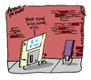 Cartoon: obsolescence (small) by ericHews tagged old,tech,obsolete,progress,new