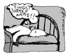 Cartoon: sleep disorder number 9 (small) by ericHews tagged sleep,tingle,asleep,numb,arms,disorder