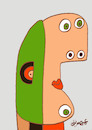 Cartoon: Face (small) by omar seddek mostafa tagged face